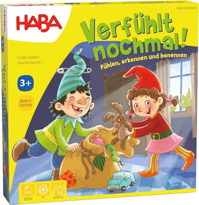 Actual product image Haba Feel again! (German, English, Dutch, French, Spanish)