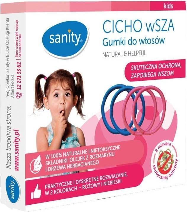 Produktbild Sanity Geistiger Gesundheit ruhig alle Haare Elastizbänder. 4 Stück (Haargummi)