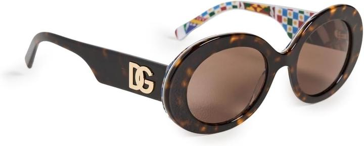Actual product image Dolce & Gabbana Oval Sunglasses