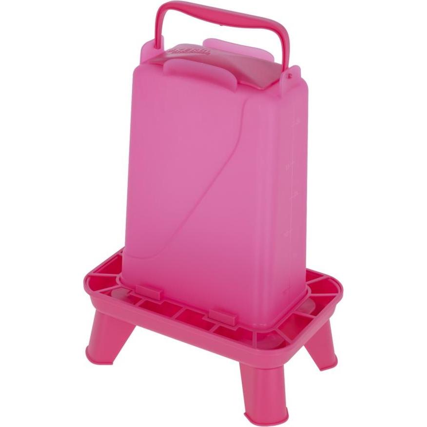 Comparer les prix de Kerbl Futterautomat 5,5 L für Geflügel rechteckig – Kunststoff Pink (Gewicht 0,22 kg, Kunststoff) 70 (550 cl), Gamelle