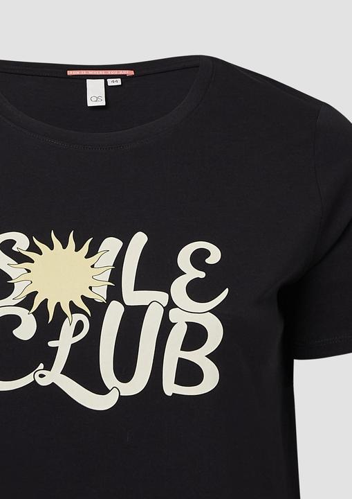 Produktbild S.Oliver T-Shirt Baumwollshirt mit Frontprint (52)