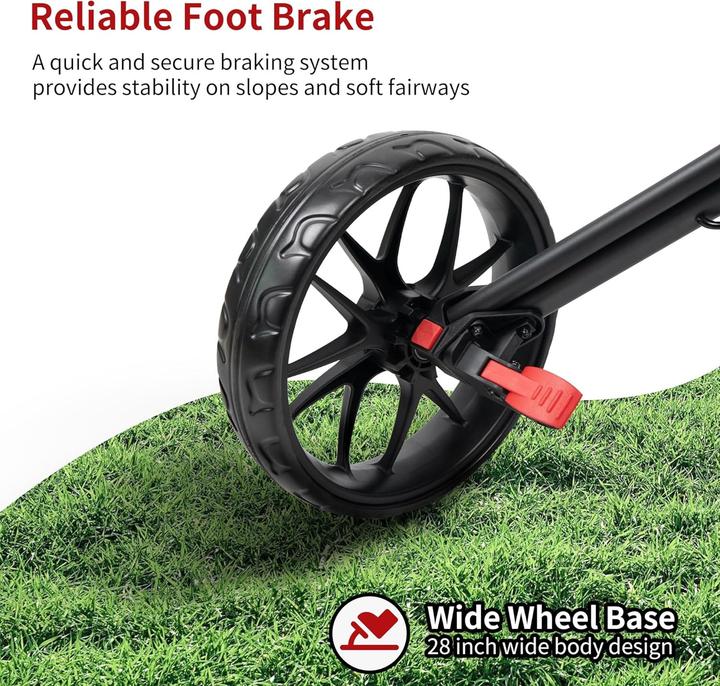 Produktbild Caddytek Carrello da Golf con 3 Ruote