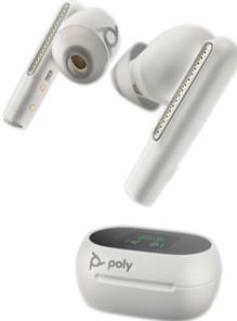 Actual product image Poly Voyager Free 60+ UC M White Sand Earbuds (ANC, 8 h, Wireless)
