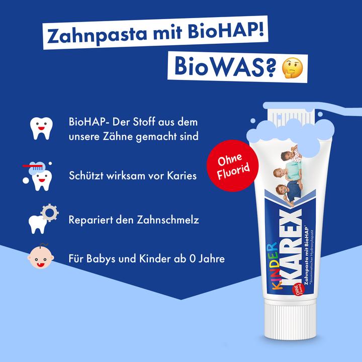 Produktbild Karex Kinder Zahnpasta (50 ml)