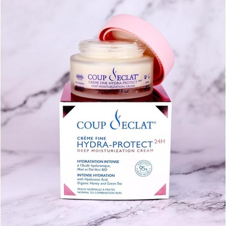 Actual product image Coup d‘Eclat Moisturising cream 24h cream (50 ml, Face toner)