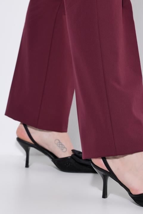 Produktbild Ulla Popken Hose, gerades Bein, Elastikbund, Stretch (56)
