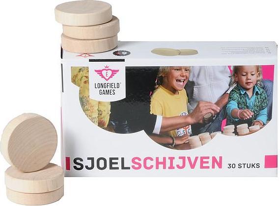 Produktbild Longfield Games Sjoelschijvenset, 30st.