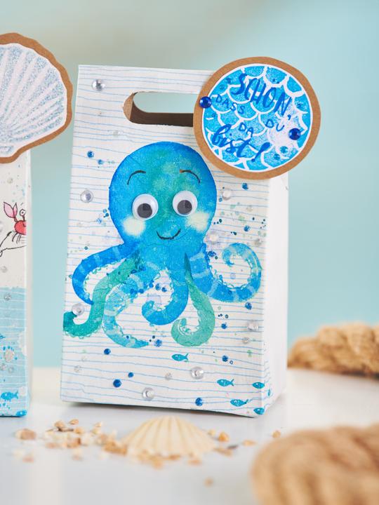 Produktbild VBS Kraftpapier "Geschenktüte", ca. 16 x 10 x 6 cm, 20 Stück (Geschenktüte, 20 x)