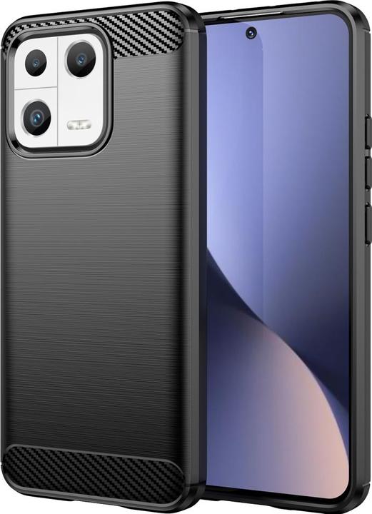Screenguard Carbon Brushed Soft Case (Xiaomi 13)