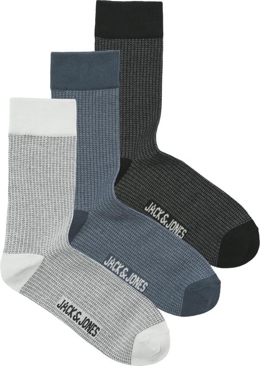 Produktbild Jack & Jones Jacbryan Bird Eye Socks 3 Pack Sn (3er Pack, One Size)