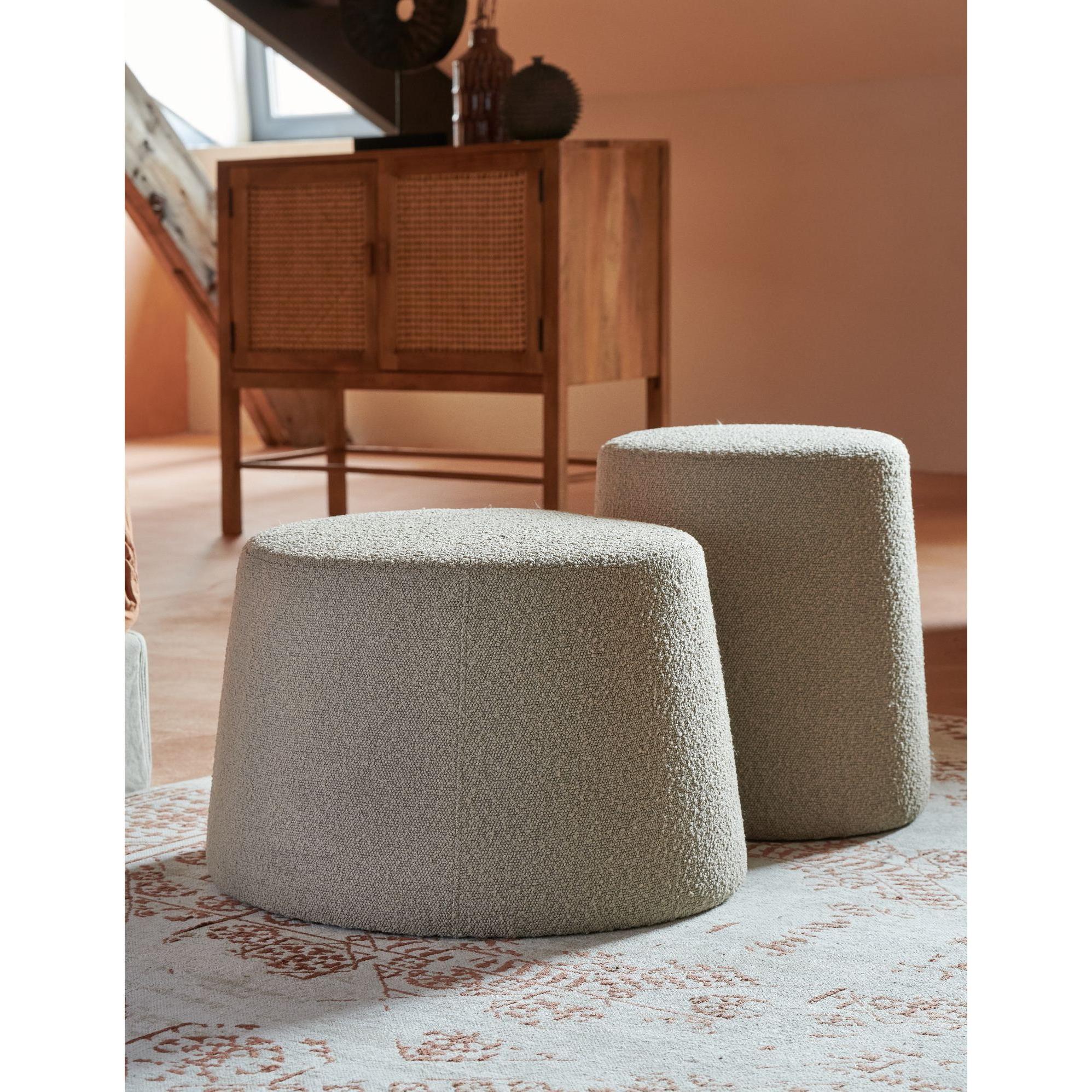 Thumbnail - Light & Living, Hocker + Pouf, Lauryn