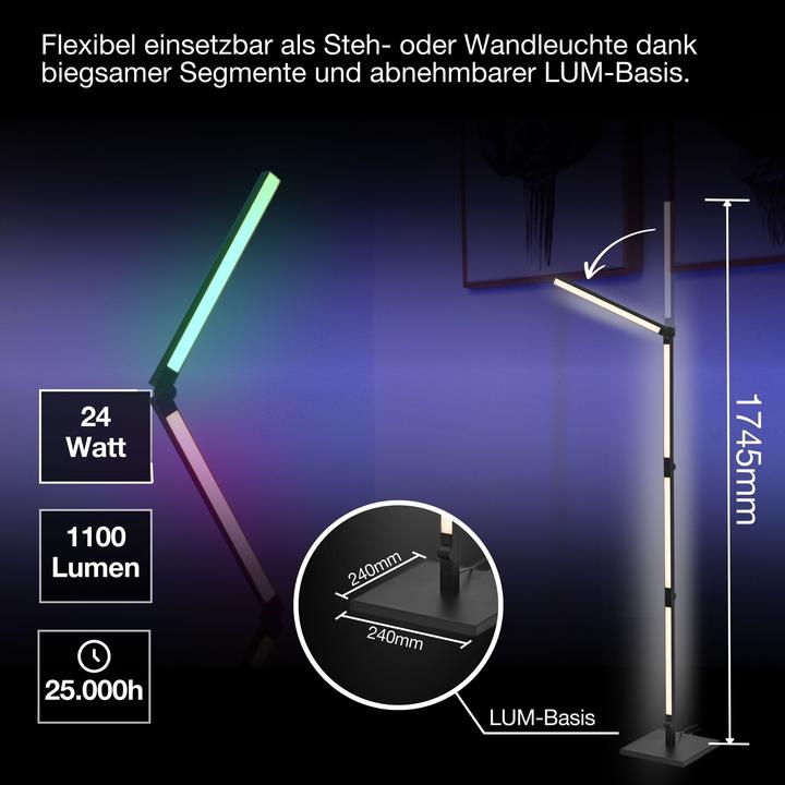 Produktbild Osram Smart+ Wifi Convertible Floor Luminaire Magic (2320 lm)