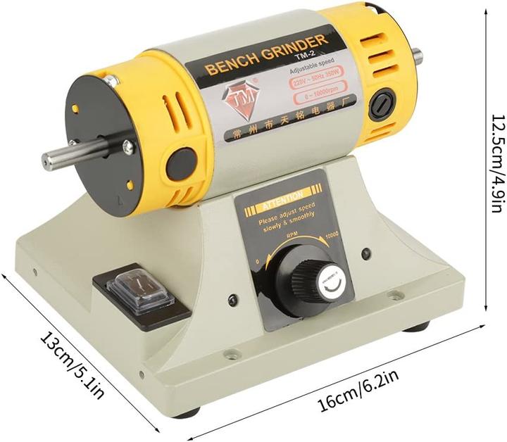 Produktbild ‎Hililand Poliermaschine-Set, 350W (Exzenterpolierer, 350 W)