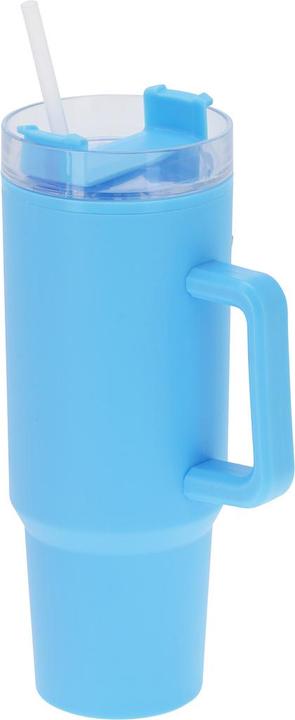 Excellent Houseware Trinkbecher mit Strohhalm (1.20 l)