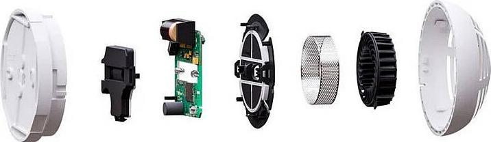 Actual product image Satel Wireless Smoke Sensor Asd-250 Abax / Abax2