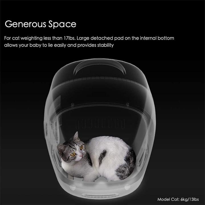 Actual product image Petkit Cat backpack (Cat, Breathable)