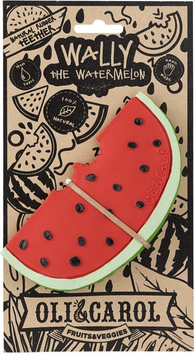 Actual product image Oli and Carol Oli&Carol Wally The Watermelon Teething Ring