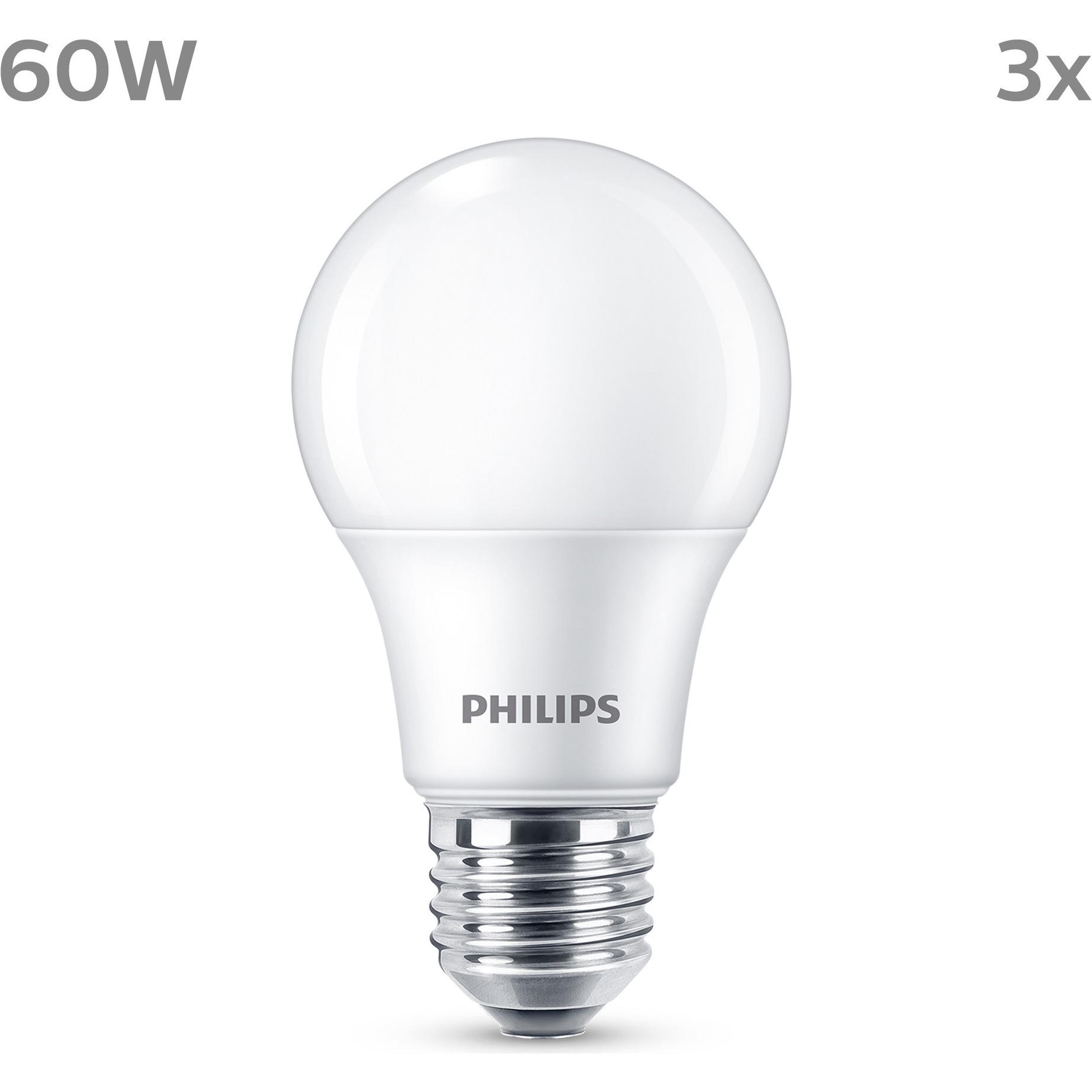 Thumbnail - Philips, Leuchtmittel, LED Lampe (E27, 8 W, 806 lm, 3 x, F)