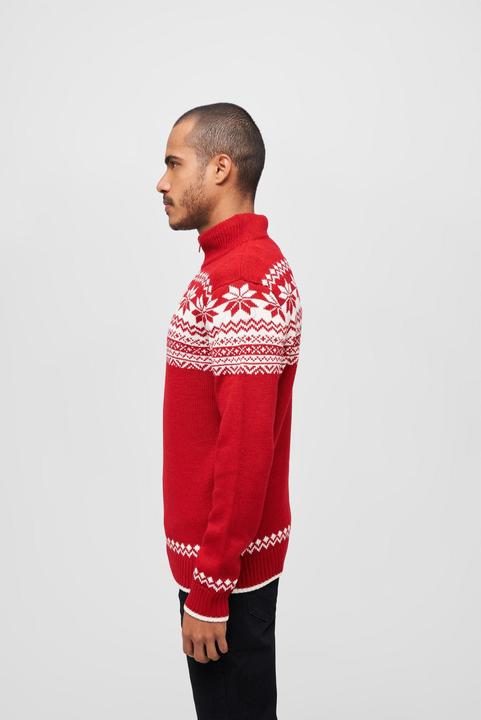 Produktbild Brandit Norwegian Wollpullover Grösse L Farbe Rot (L)