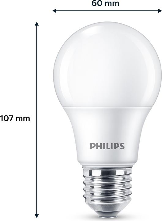 Actual product image Philips Led lamp (E27, 4.90 W, 470 lm, 2 x, F)