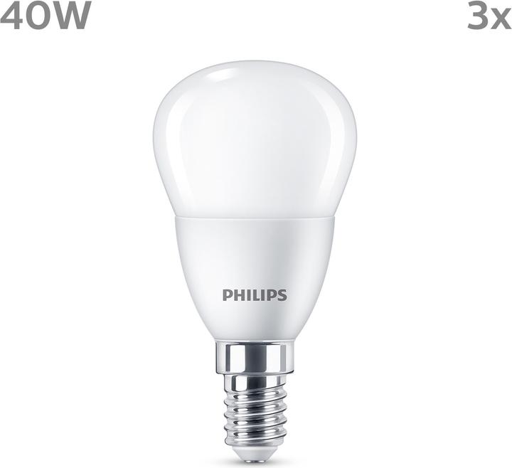 Actual product image Philips Led lamp (E14, 4.90 W, 470 lm, 3 x, F)