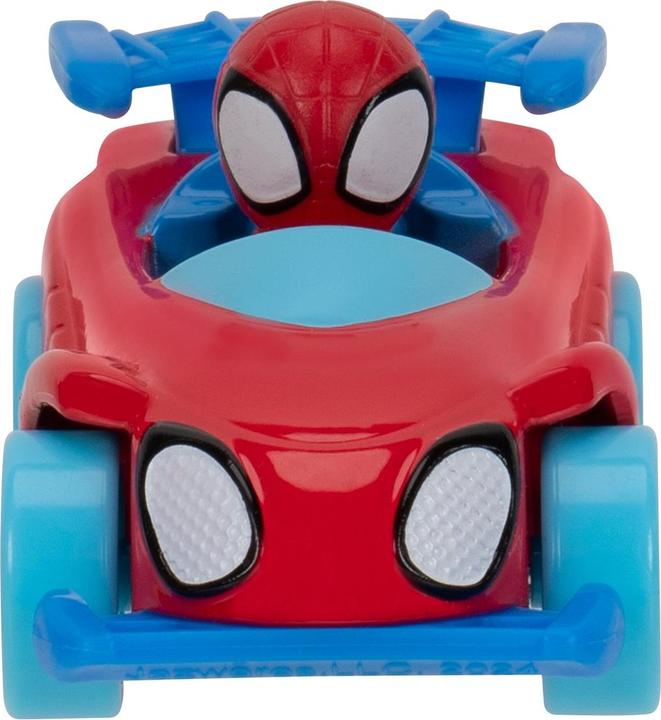 Actual product image Spiderman Spidey 61cm looping race track with exclusive diecast vehicle