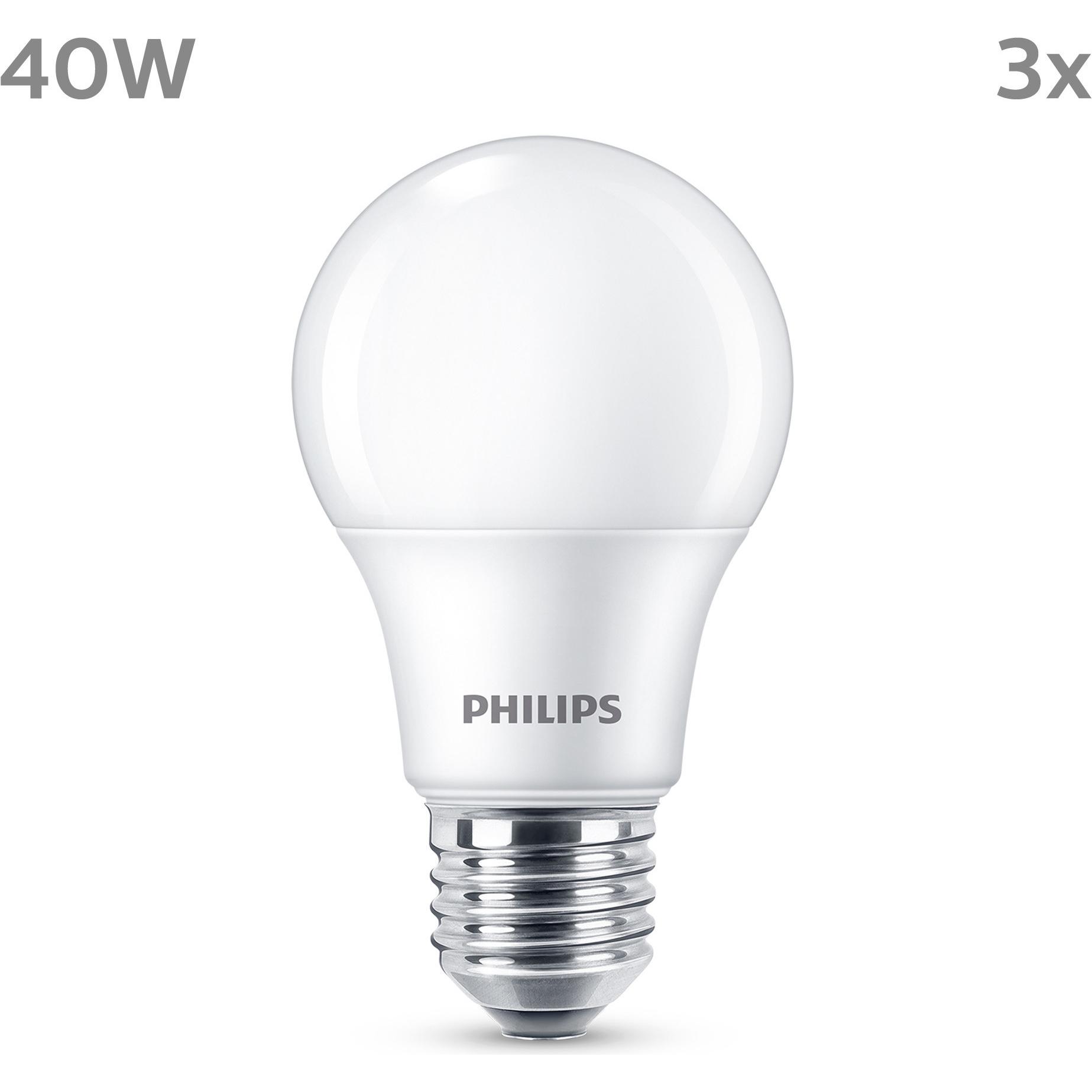 Thumbnail - Philips, Leuchtmittel, LED Lampe (E27, 4.90 W, 470 lm, 3 x, F)