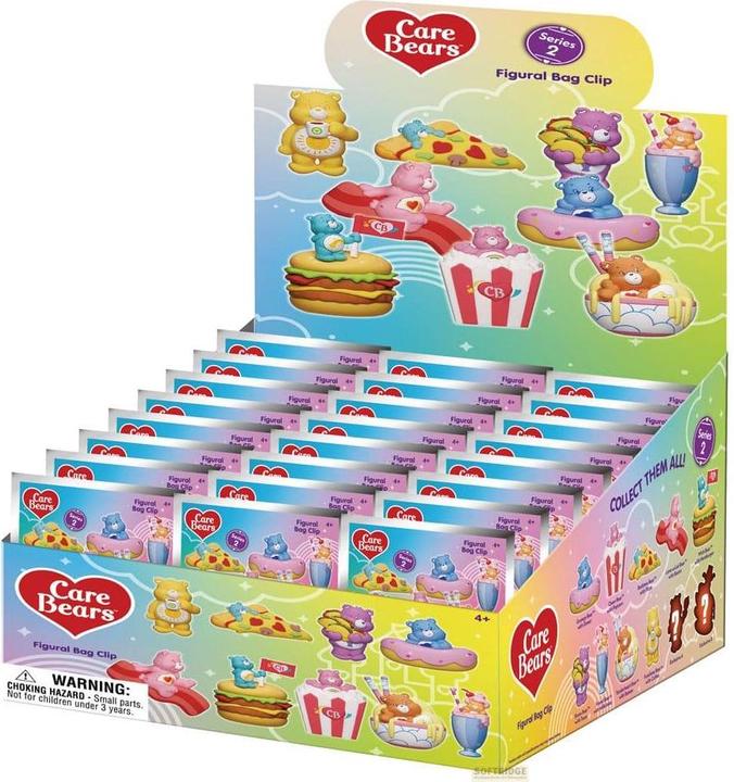 Actual product image Monogram Die Glücksbärchis 3D PVC-Taschenanhänger Serie 2 Display (24)