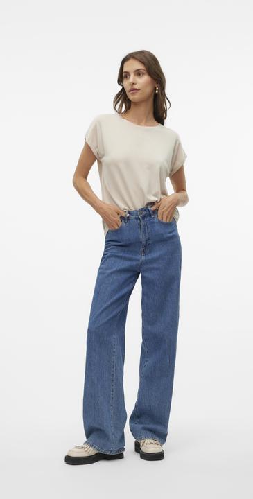 Image du produit Vero Moda Vmlava Glitter Ss Top Stripe Ga (L)