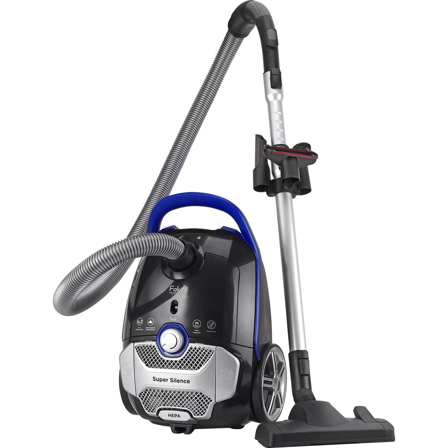 Fakir Blue Vac Power TS 721, Staubsauger, Blau, Schwarz