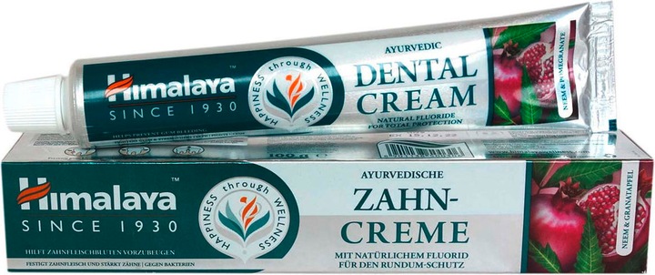 Actual product image Himalaya Ayurvedic toothpaste