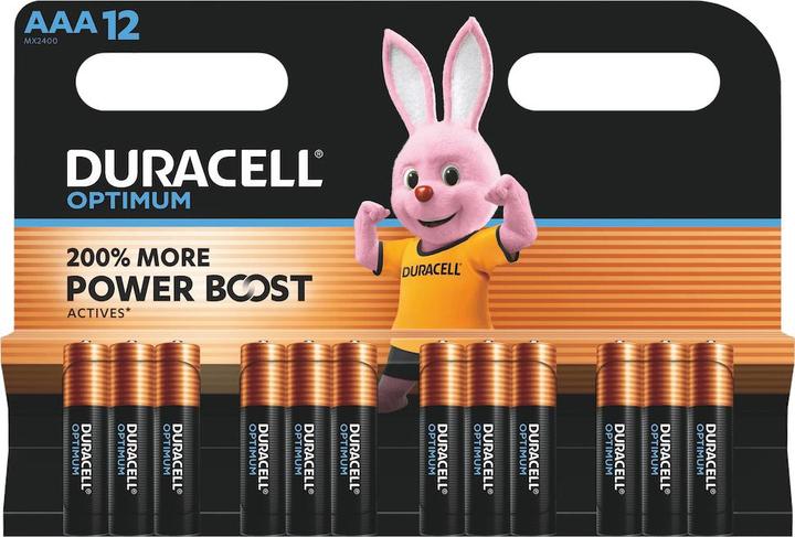 Image du produit Duracell Optimum (12 pcs, AAA)