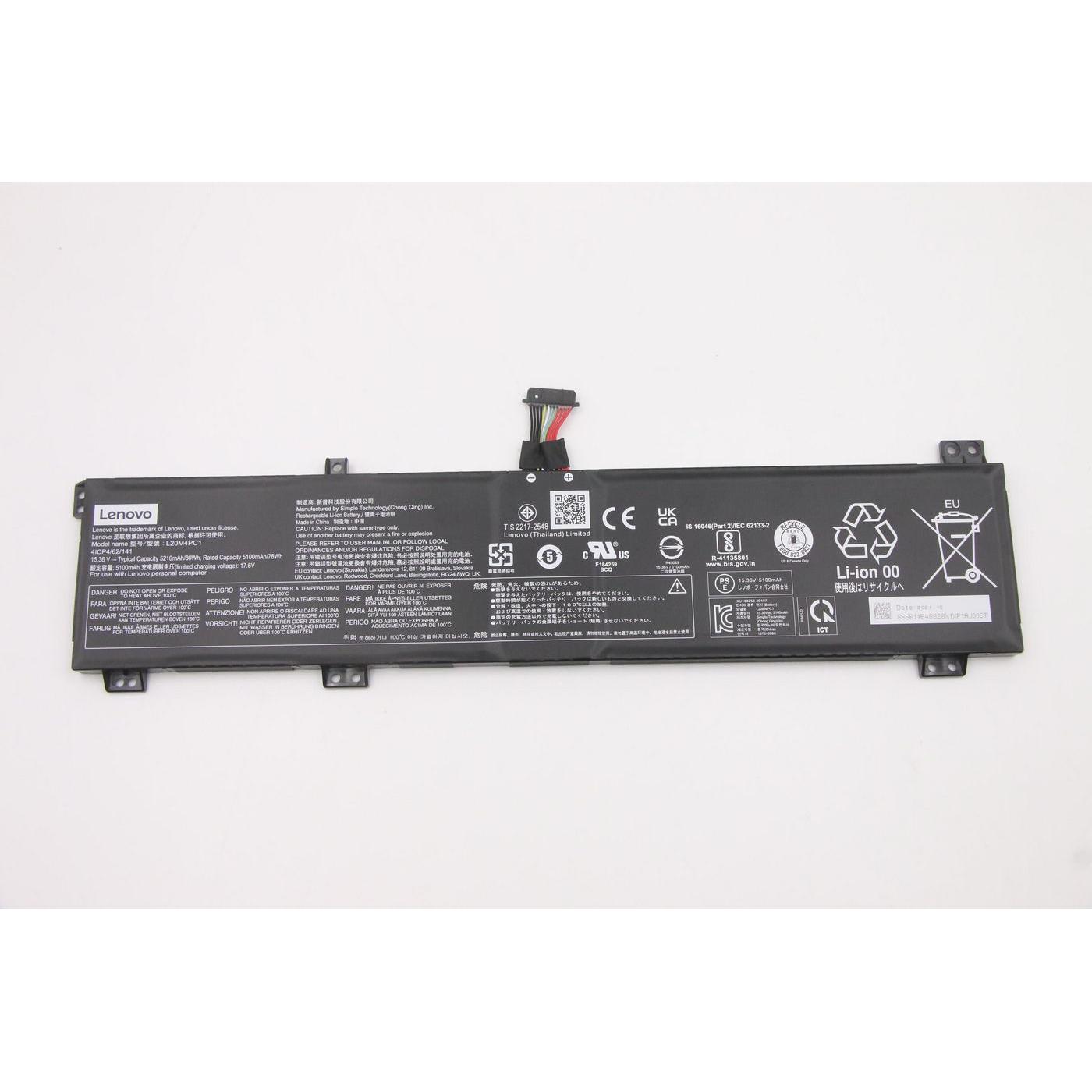Lenovo FRU Y760 SP/B L20M4PC1 (4 Zellen), Notebook Akku