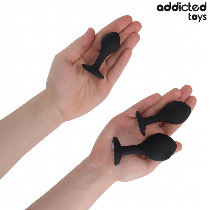 Produktbild Addicted toys - 3er-Set Analplug Mit Juwel