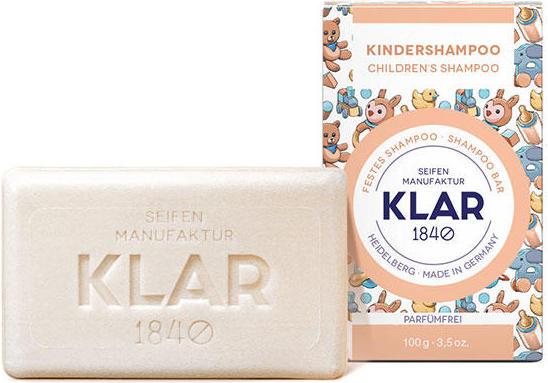 Actual product image Klar solid children shampoo (Solid shampoo)