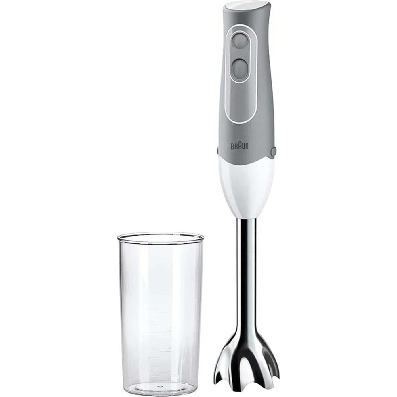 Braun Bianco/Grigio Multiquick 5 Mr500 Soup, Frullatore A Immersione,