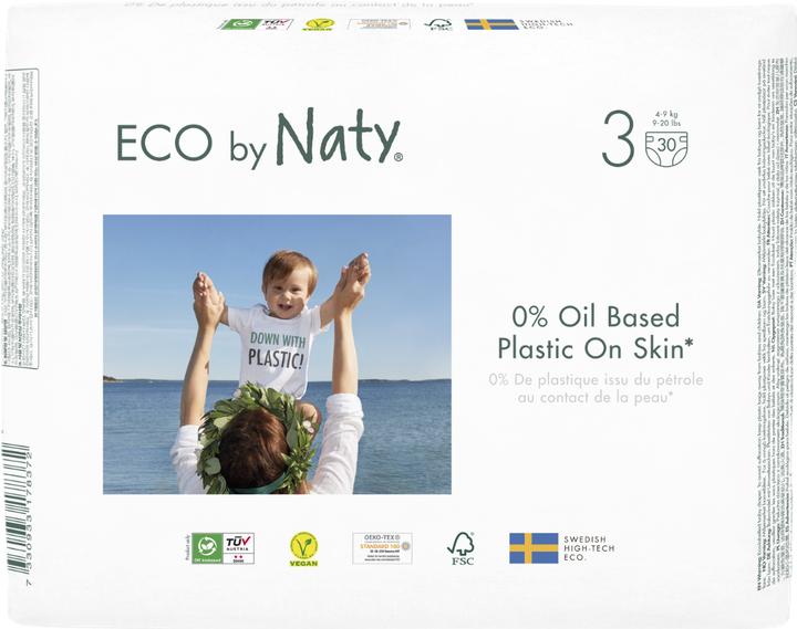 Image du produit Naty Couche bio (Taille 3, Pack, 30 pièce(s))