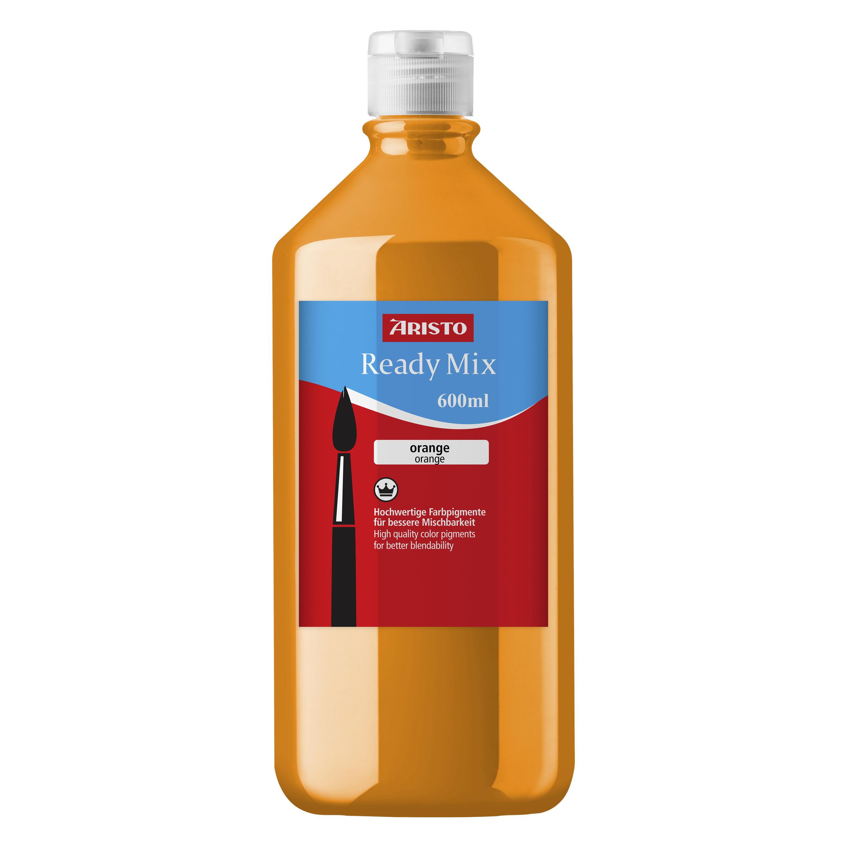 Aristo, Kleuren + Verf Voor Doe-het-zelvers, Ready Mix 600 Ml, Orange (600 ml)