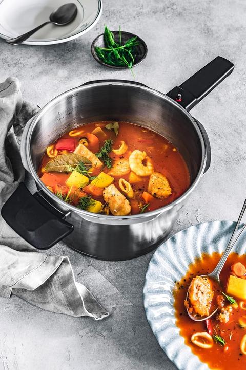 Immagine prodotto Fissler Padella rapida Vitaquick Premium senza inserto 3,5 litri (22 cm, Cucina a vapore, Padella per friggere, Acciaio inossidabile)