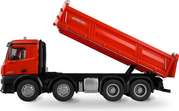 Immagine prodotto Amewi Mercedes-Benz Arocs Muldenkipper 8x4/4 4WD 1:18 RTR ro (RTR pronto all'uso)