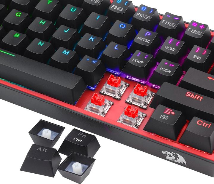 Actual product image Redragon FIZZ PRO K616-RGB B (US, Cable, Wireless)