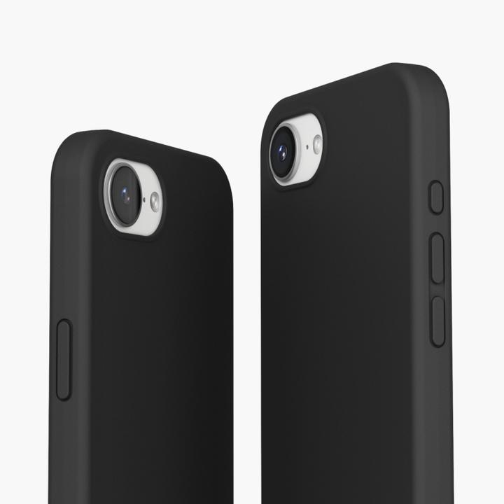 Image du produit Vonmählen Back Cover Soft Silicone iPhone 16e Black, Grundfarbe (Apple iPhone 16e)