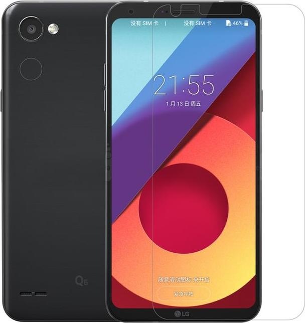 Actual product image Nillkin Super Clear Series (1 Piece, LG Q6+, LG Q6)