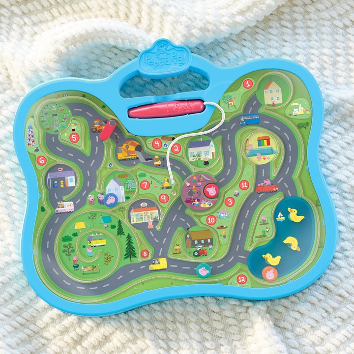 Actual product image Hasbro Toy Peppas City Maze, preschool toys for boys and girls
