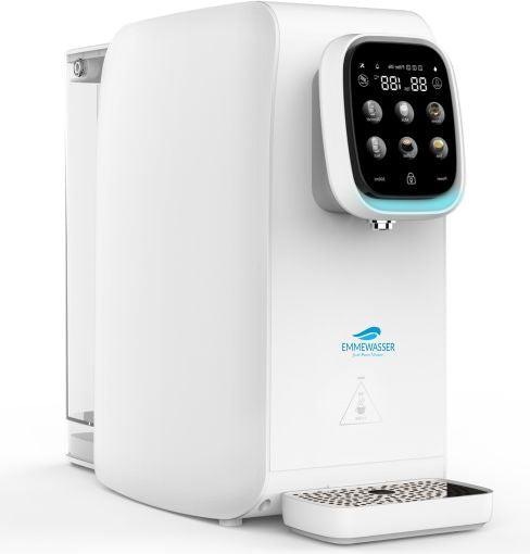 Emmewasser PureBliss mobile Auftisch-Osmoseanlage mit Heizfunktion und UV-C