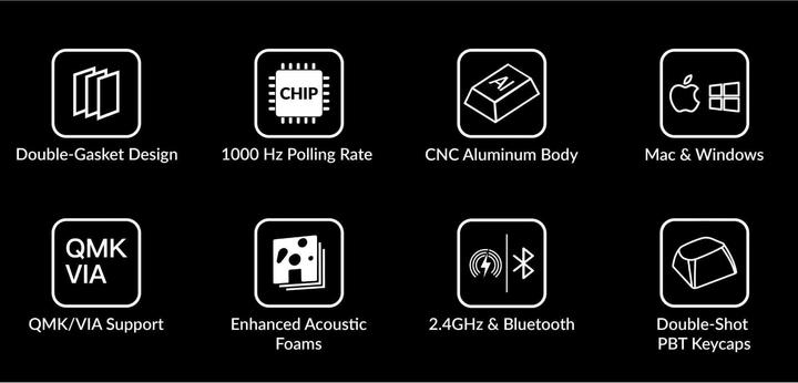 Actual product image Keychron Q3 Max (CH, Wireless, Cable)