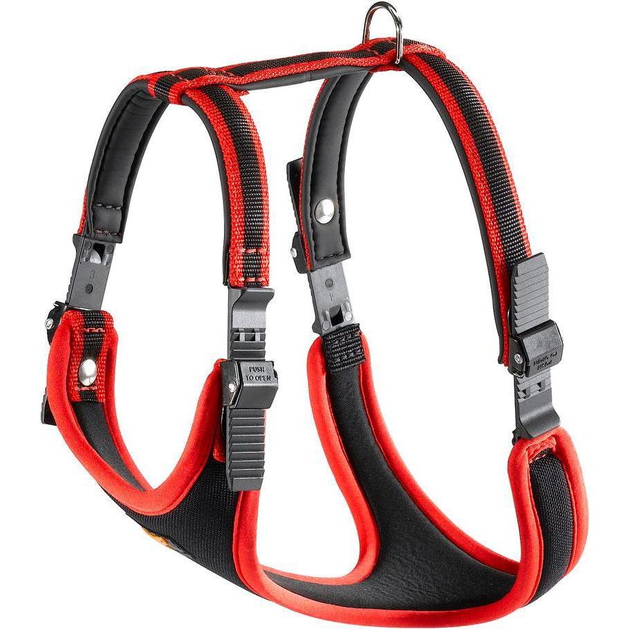 Ferplast Ergocomfort belts - red XL (XL, Hund, Hundesport), Halsband + Leine