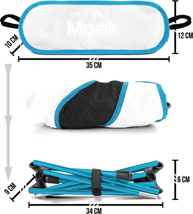 Produktbild Normani Ultraleichter Campingstuhl „Moak“ - 8511