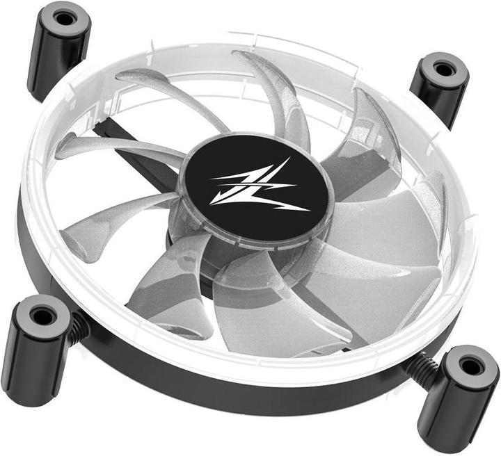 Produktbild Zalman ZM-LF120A3 computer cooling component For computer case Fan 12 cm Black, White (120 mm, 1x)