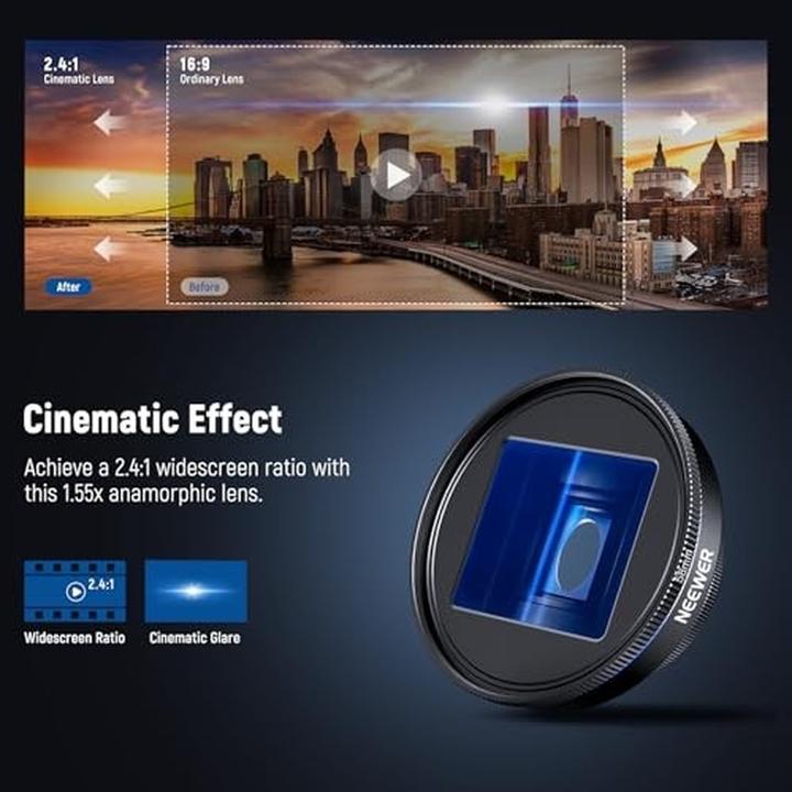 Produktbild Neewer Obiettivo Anamorfico